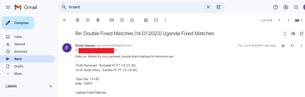 Establishing Trustworthy Sources for Fixed Matches