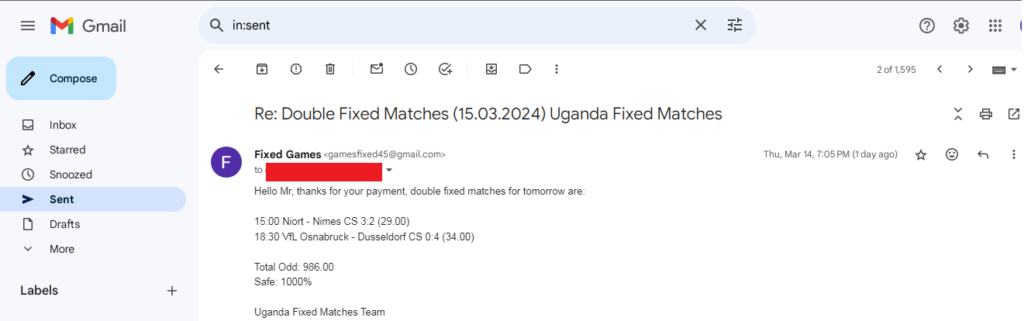 Weekned Bets Fixed Matches