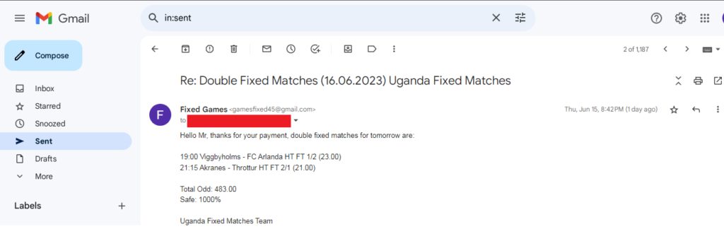 Greenbet fixed matches