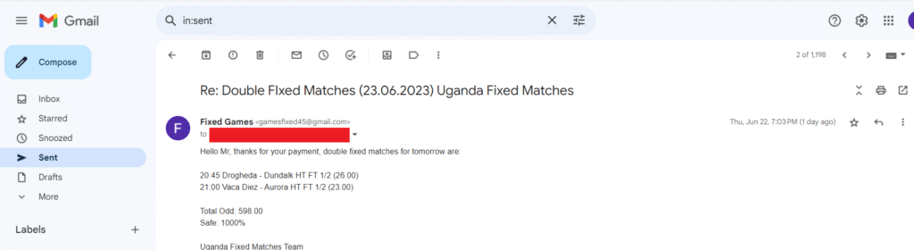 Goal analyzer fixed matches
