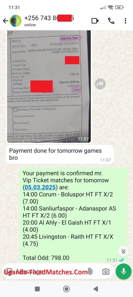 Nairobi Fixed Matches Bet