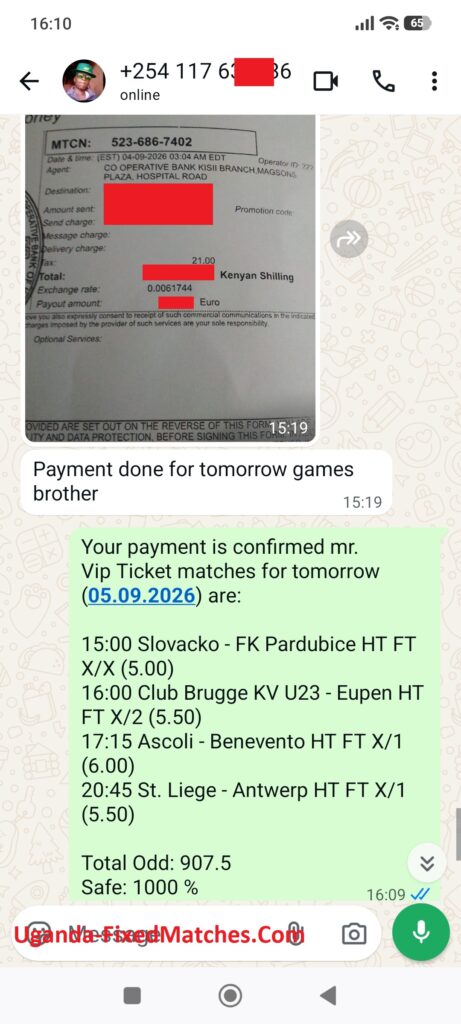 uganda fixed matches ticket tips