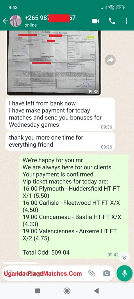 Match Fixed Games Today