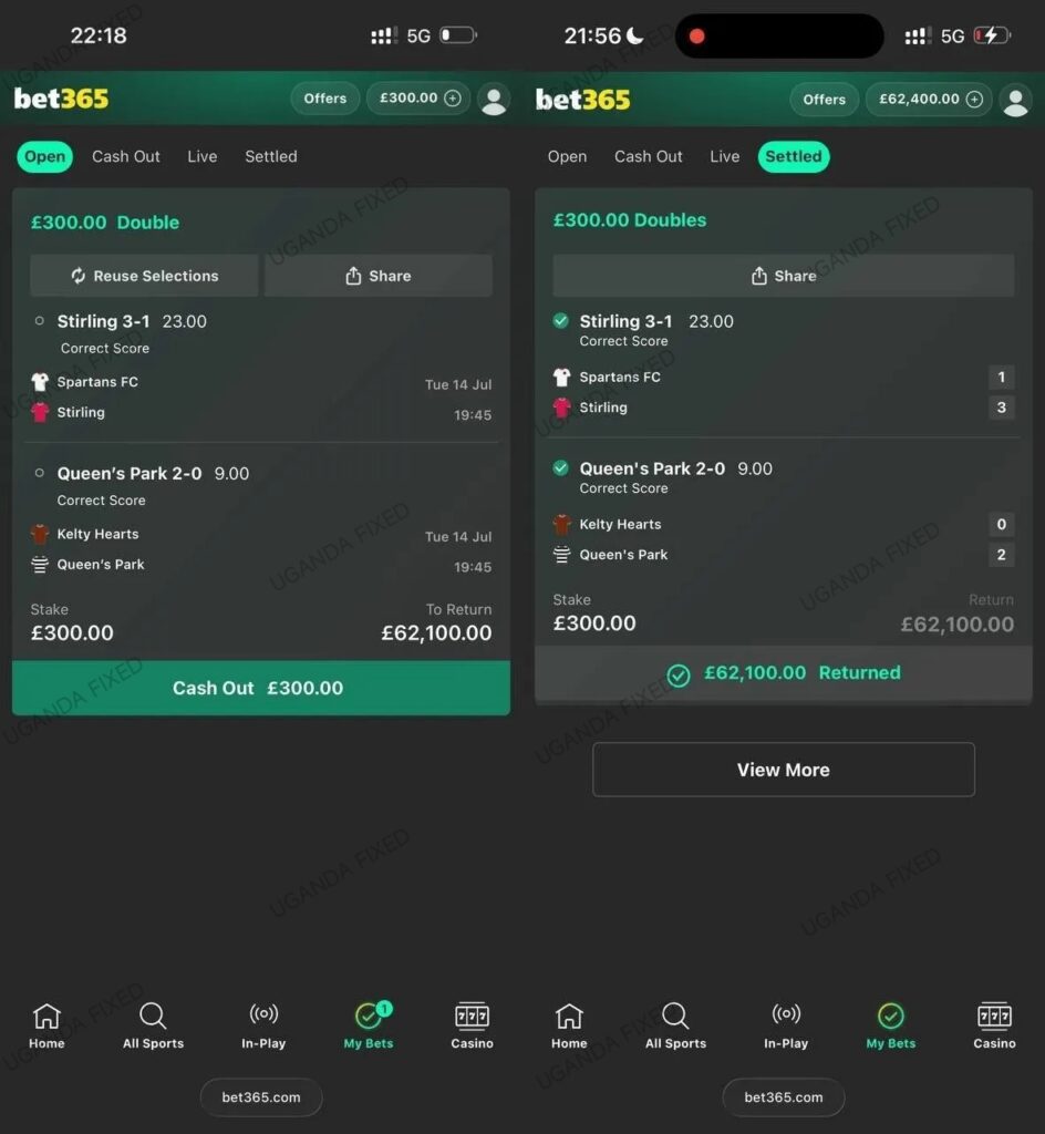 best fixed matches today