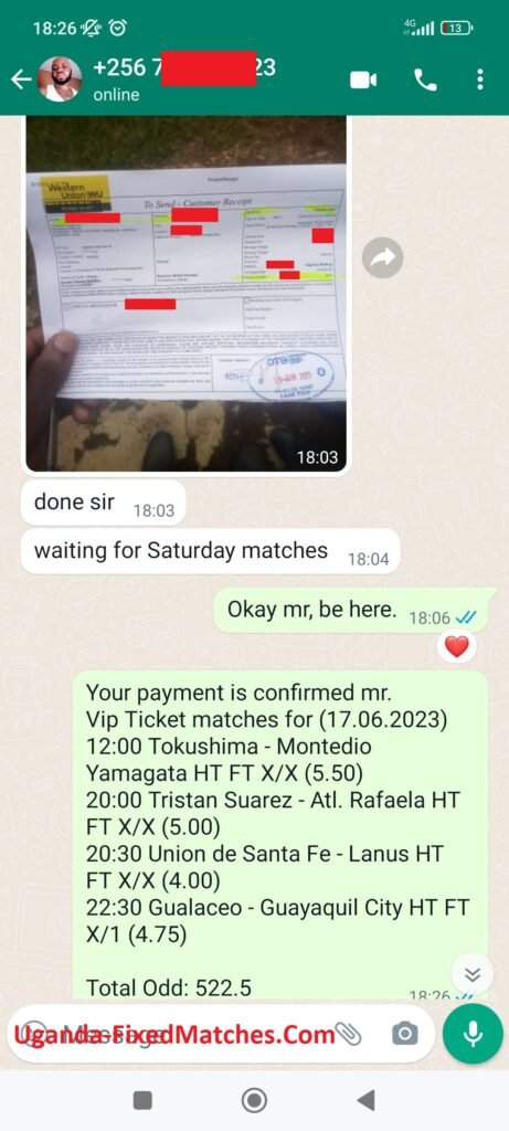 Football Match Fixing Tips