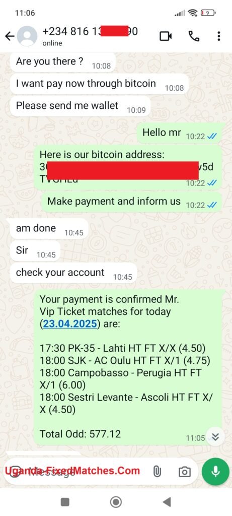 1×2 Fixed Matches with High Odds, fixing games, buy sure odds