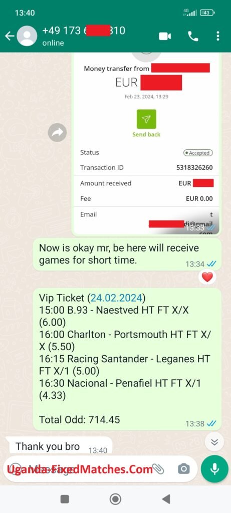 Fixed Bets Soccer Betting