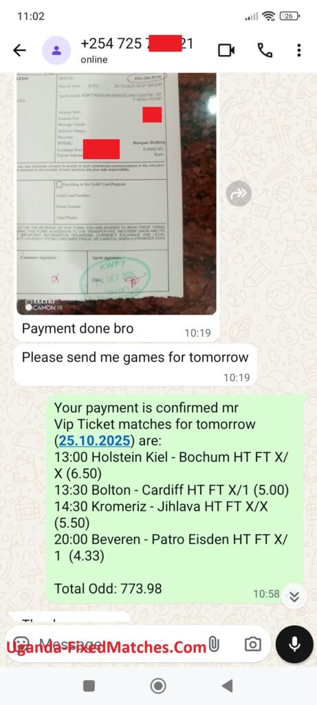 football fixed matches betting, soccer betting daily, fixed match betting rules, Uganda Ticket Fixed Matches