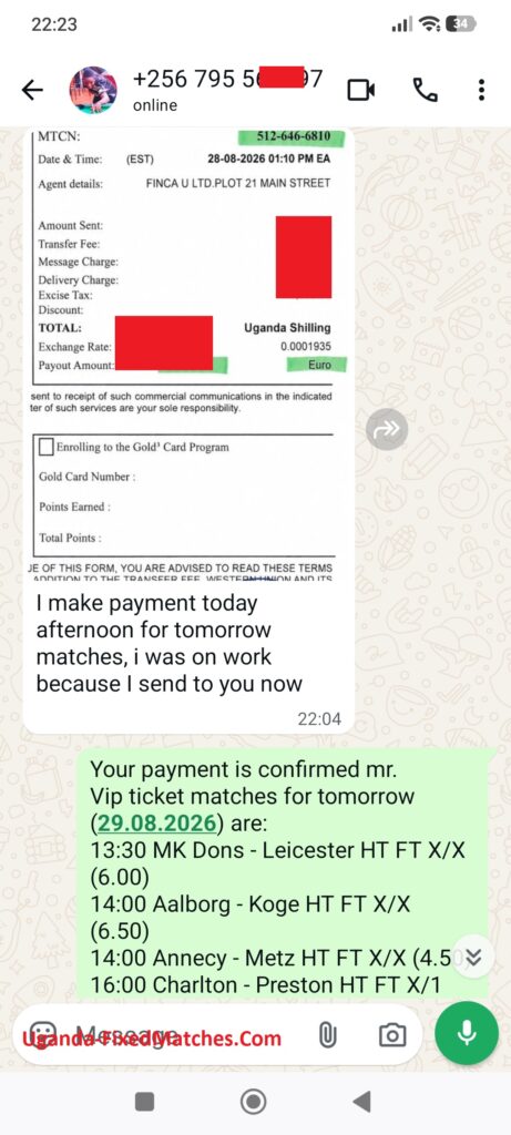 fixed matches winning bet slip proof