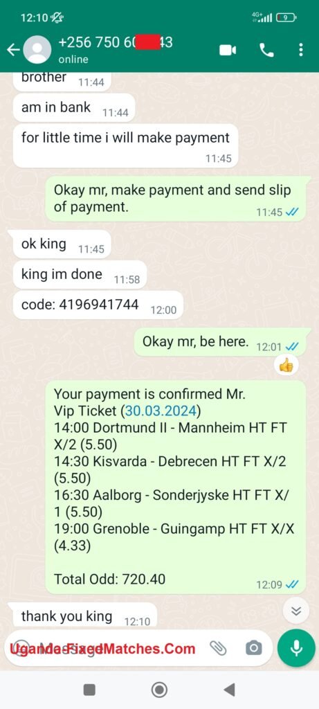 UK Fixed Matches Football 100% SURE