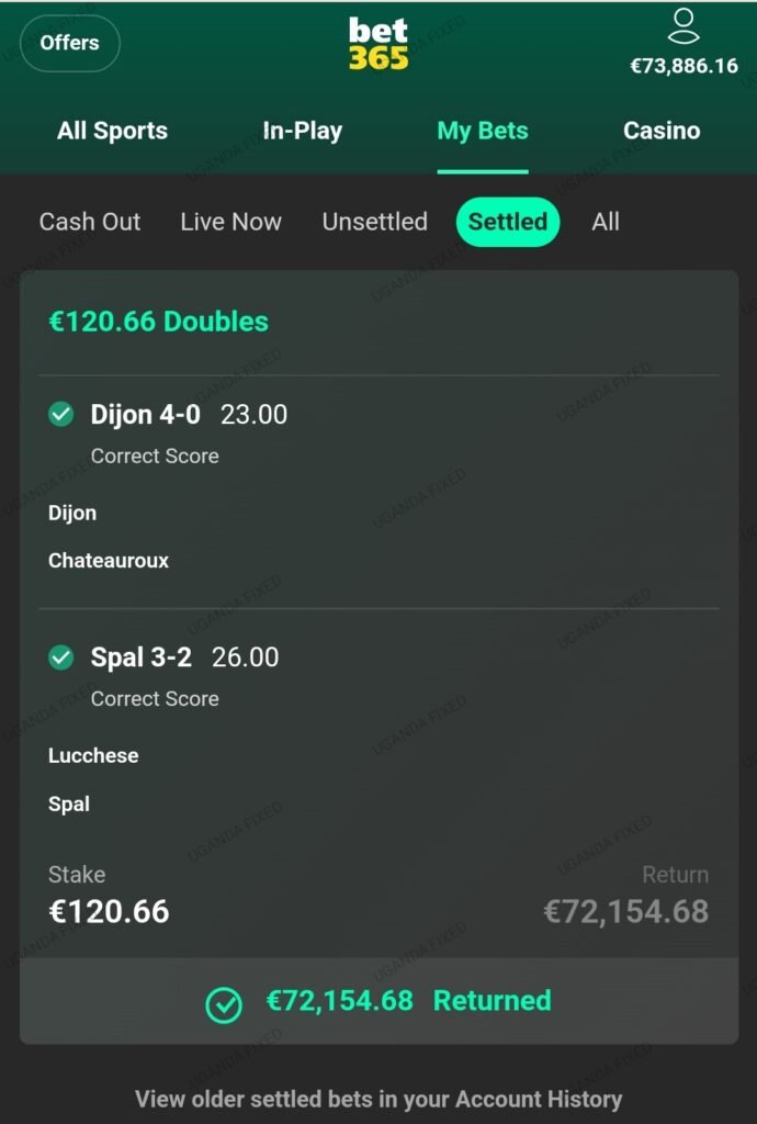 Halftime Fulltime Fixed Matches