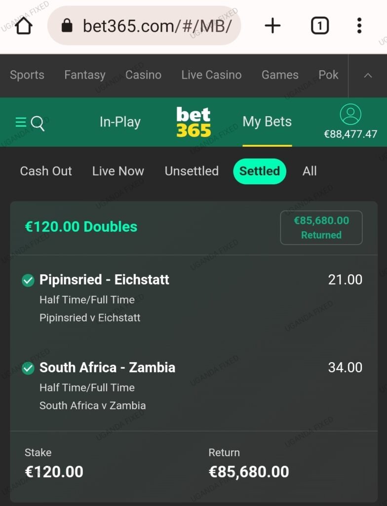 Double correct score picks