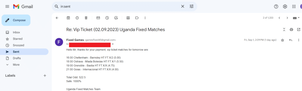 winning ticket today