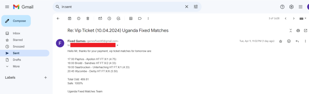 Weekend big win fixed bets