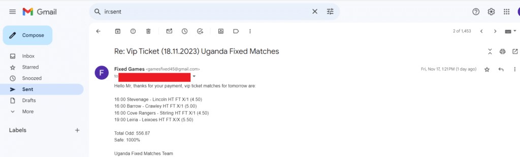 Real fixed odds today