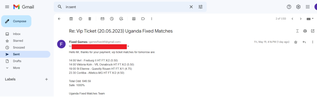 betting accumulator fixed matches