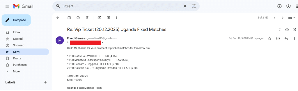 Combo Fixed Matches, VIP Fixed Matches, Best Sure Fixed Matches