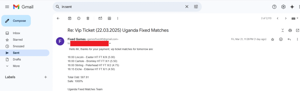 Big Odds Fixed Matches Ht Ft