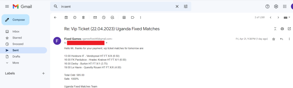 Telegram Link Fixed Matches