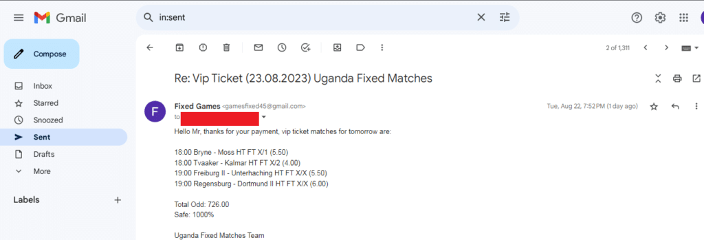 Sokafans 100% sure tips