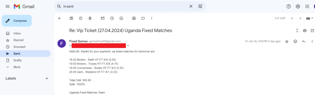 Daily Odds Fixed Bets