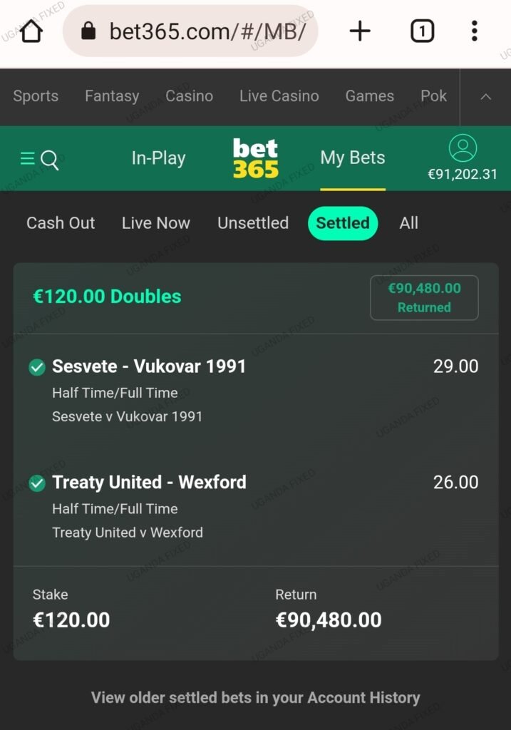 bet365 fixed matches telegram