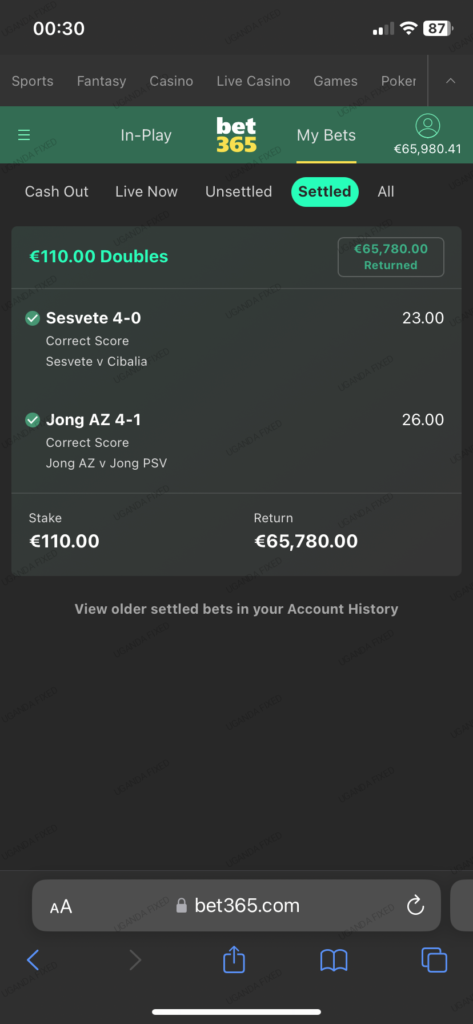 Sure Predictions Free Tips 1×2