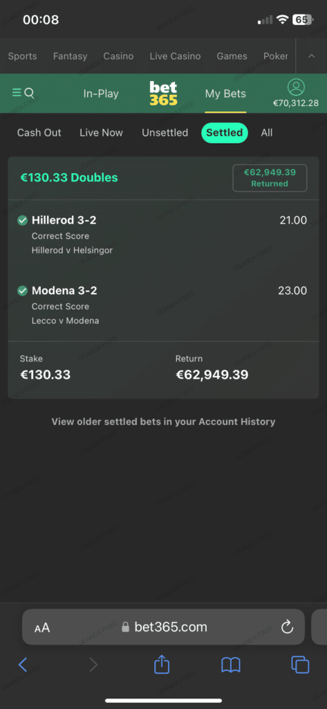 Soccer Fixed Odds Betting